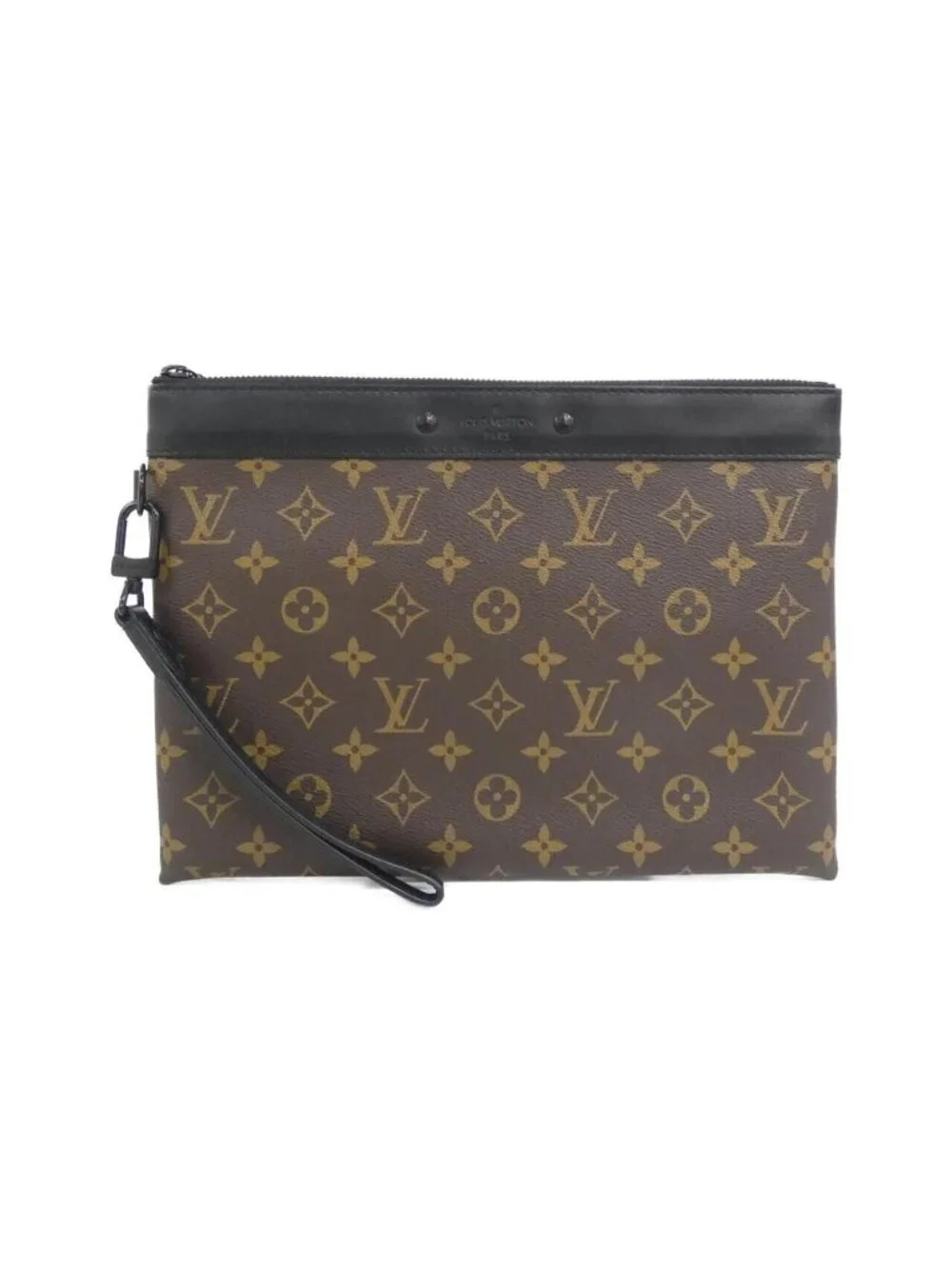 Louis Vuitton Monogram Macassar Pochette to Go